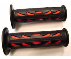 DMP Handvatset Druppel Zwart/Rood