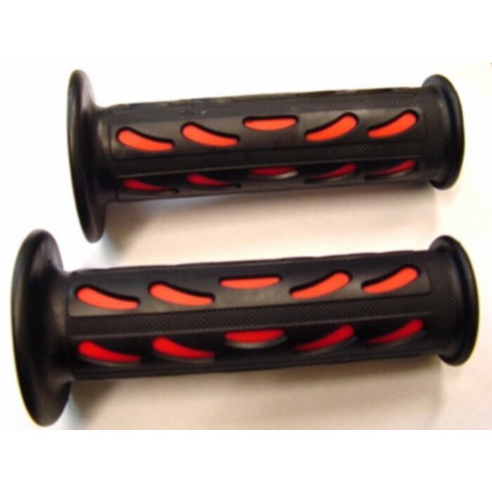 DMP DMP Handvatset - Druppel - Model Progrip - Zwart/rood - Universeel