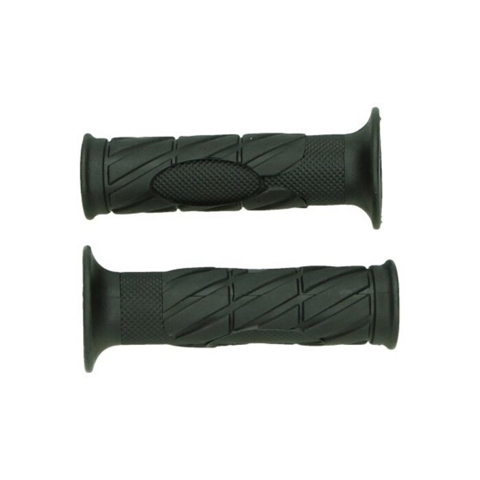 DMP Handvatset universeel bromfiets/scooter/tomos zwart DMP