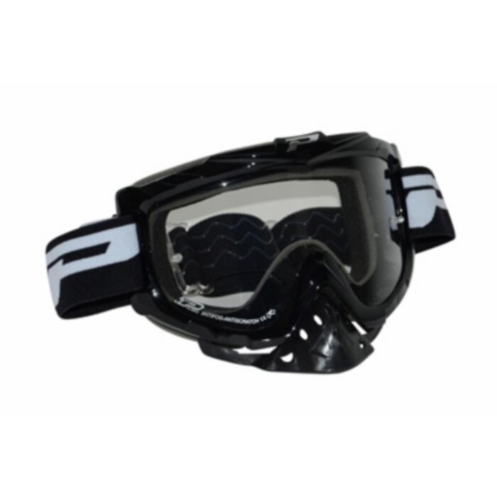 kleding crossbril anti-vocht/kras zwart progrip 3300