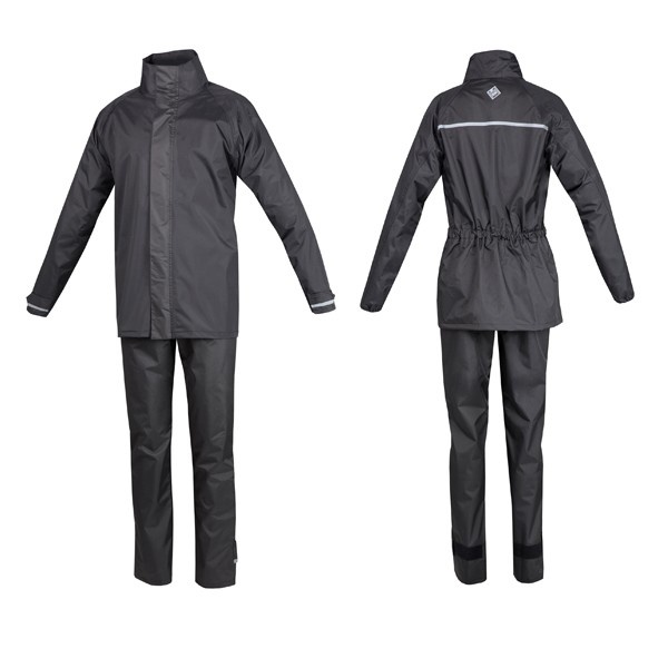 kleding regenpak L zwart tucano start 567