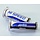 Polini handvatset - Hi-speed - Blauw/wit - 341.0033