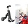 Lampa Telefoonhouderset - Smart Scooter - Airflow - Spiegel/Windscherm