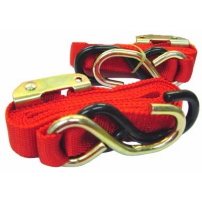 DMP gereedschap spanbandenset rood