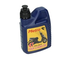 metrakit Metrakit Olie - 10W40 - 4 takt - 1L Fles - Synthetisch