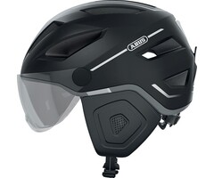 ABUS Helm pedelec/snorfiets 2.0 met vizier led XS/S zwart