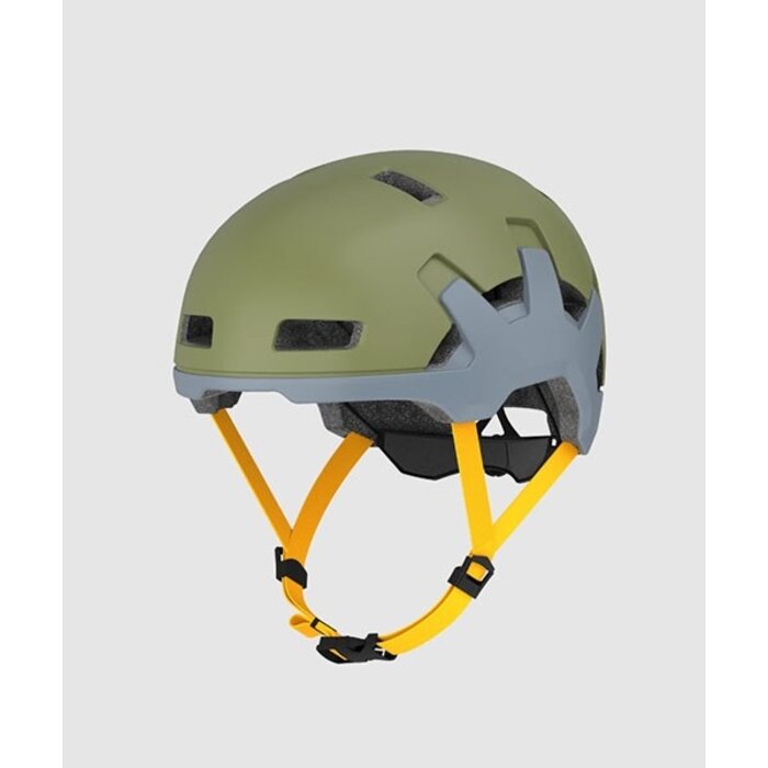 LEM Lem helm - pedelec/snorfiets - GelMotion - Focus - Maat M/L - 56/59 - Mat groen/grijs