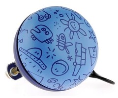 Niet Verkeerd Fietsbel Ding-Dong NietVerkeerd Upside Down ø60mm - mat blauw