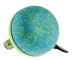 Niet Verkeerd Fietsbel Ding-Dong Upside Down ø60mm - mat groen