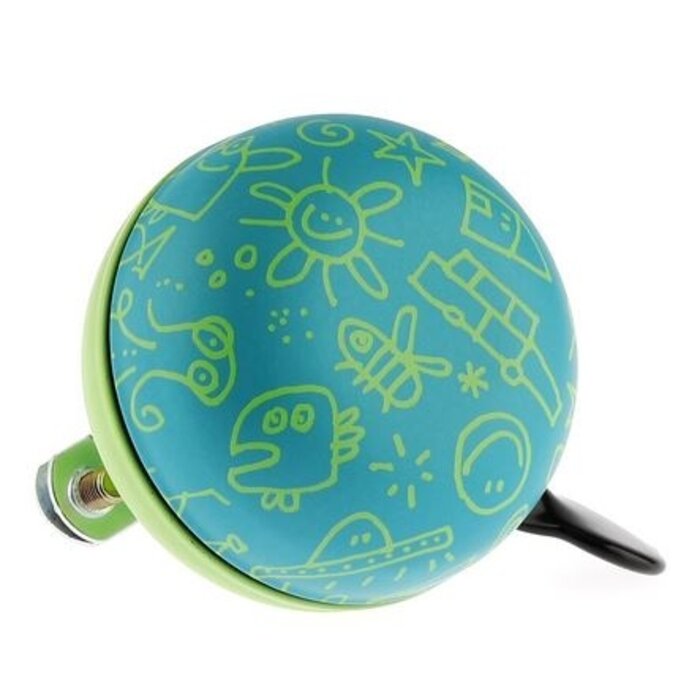 Niet Verkeerd Fietsbel Ding-Dong NietVerkeerd Upside Down ø60mm - mat groen