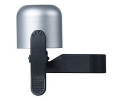 Basil Fietsbel Basil Bright - montage rechts/links - zilver