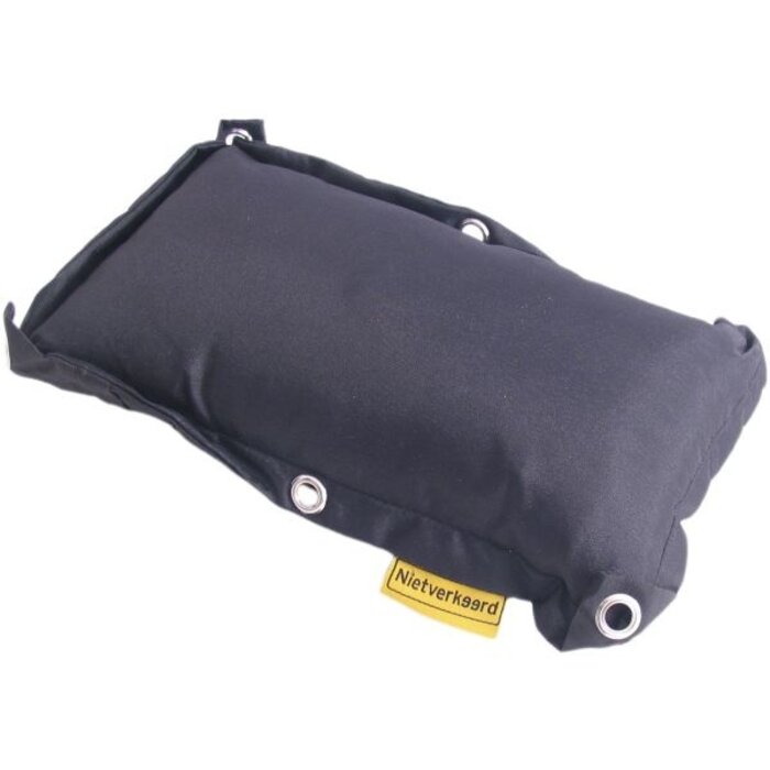 Niet Verkeerd Bagagedragerkussen NietVerkeerd  - FAT - Maat 34 x 18 x 9cm - Zwart