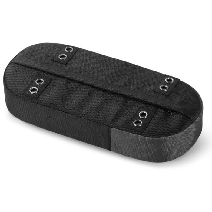 Urban Proof Urban Proof Bagagedragerkussen - Gerecycled - 37,5x17,7cm - Zwart/grijs