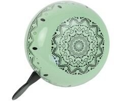 Widek Fietsbel Ding-Dong Mandala ø80mm - green bay
