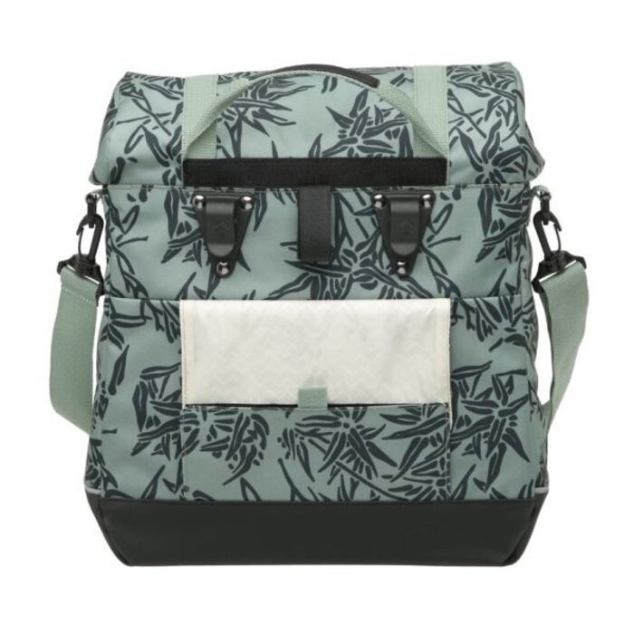 Newlooxs Fietsschoudertas New Looxs Alba Single Bamboo 21 liter 37 x 17 x 37cm - green