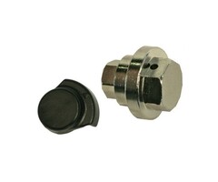 Elvedes Schroefnippels met E-caps Elvedes rollerbrake BR-IM81/80/55/45 - messing (15 stuks)