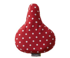 Basil Zadeldek Rosa 28x23x1cm Rood/wit