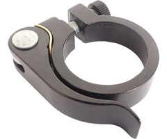 Ergotec Zadelpenklem ø31,8 snelspanner zwart