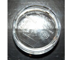 DMP Knipperlichtglas agility wit linksachter