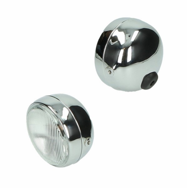 ART koplamp rond maxi/puch chroom DMP