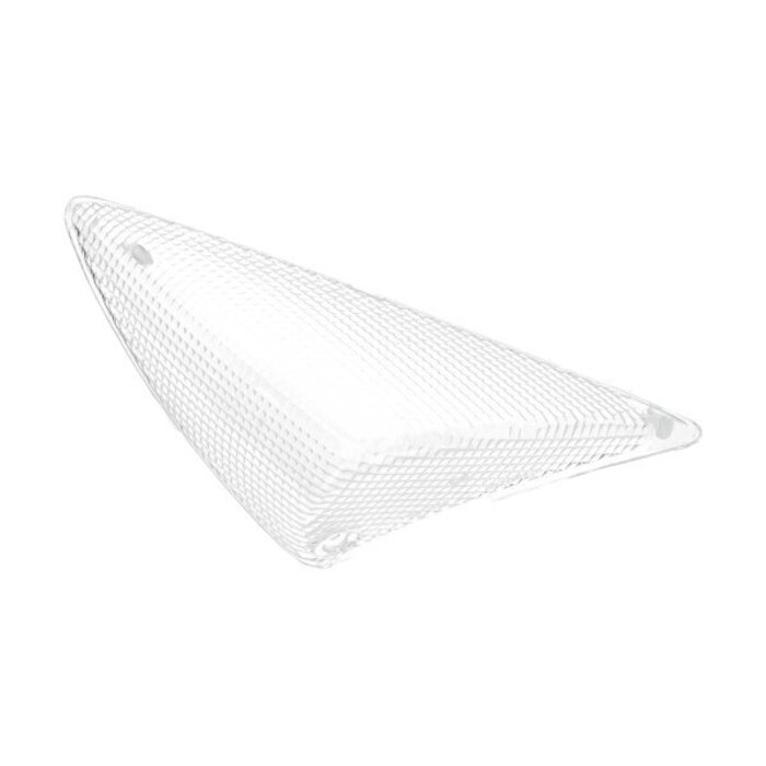 DMP knipperlichtglas speedfight 2 wit rechtsvoor DMP