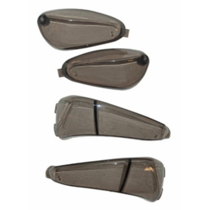 DMP DMP Knipperlichtglasset - Smoke _ Past op Runner Pro