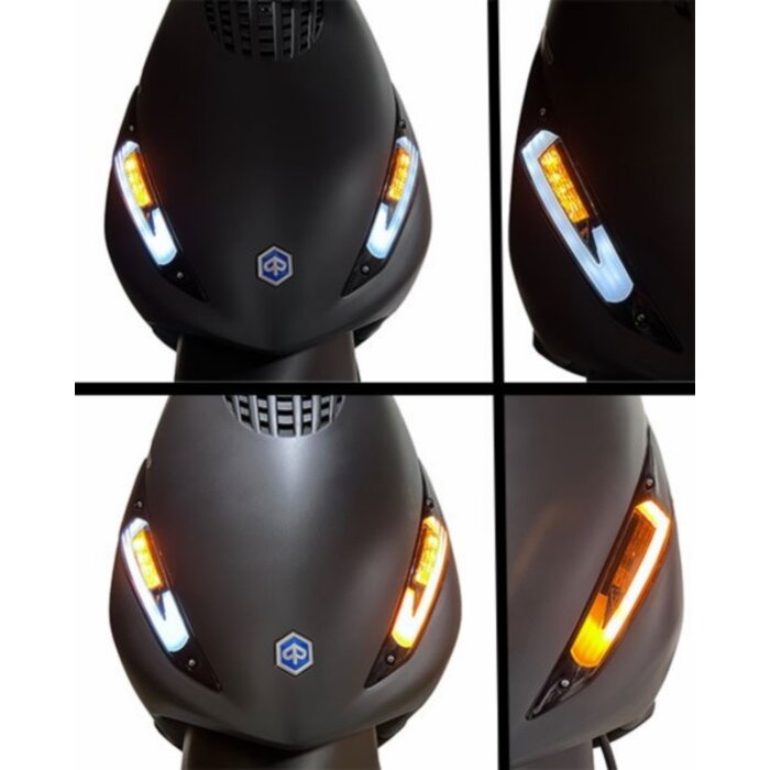 Power1 knipperlichtset led matrix EVO-5 zip2000 smoke voor Power1