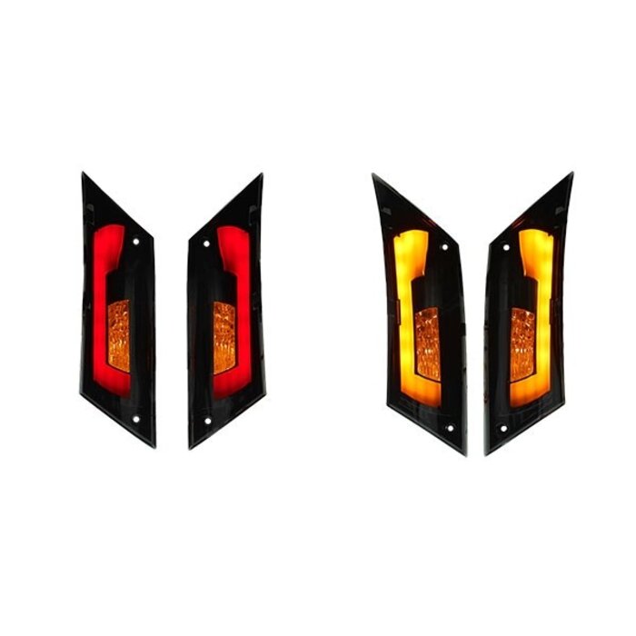 Power1 knipperlichtset led matrix EVO-5 zip2000 smoke achter Power1