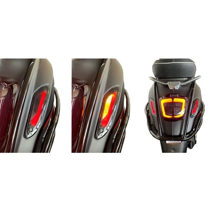 Power1 knipperlichtset led tube sport-2 E-keur primav/sprin smoke achter Power1