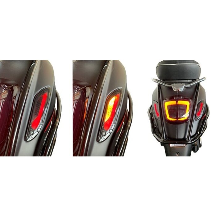 Power1 knipperlichtset led tube sport-3 E-keur primav/sprin titanium achter Power1