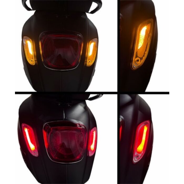 Power1 knipperlichtset led tube sport-4 E-keur primav/sprin helder achter Power1