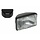 Guia Koplamp - Rechthoekig - 160mm - Zwart