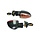 Knipperlichtset - mini model pijl - E-keur - Universeel - carbon/wit DMP