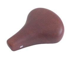 Edge Fietszadel Edge City Retro - donkerbruin (op kaart)