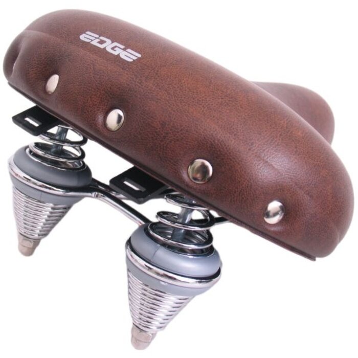 Edge Fietszadel Edge Urban XL - mat donkerbruin (op kaart)