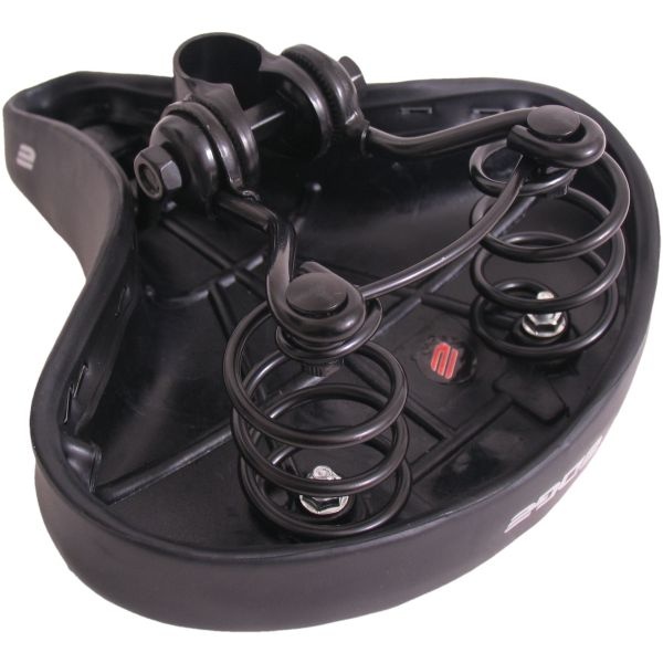 Edge Edge Fietszadel - City Eco - Zwart - Werkplaatsverpakking