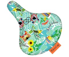 BikeCap Zadeldek BikeCap Get Lost Amsterdam