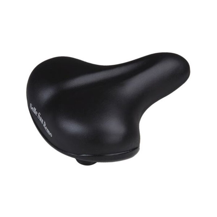 San Remo Zadel Marwi Citybike elastomeer vering en hoekbescherming