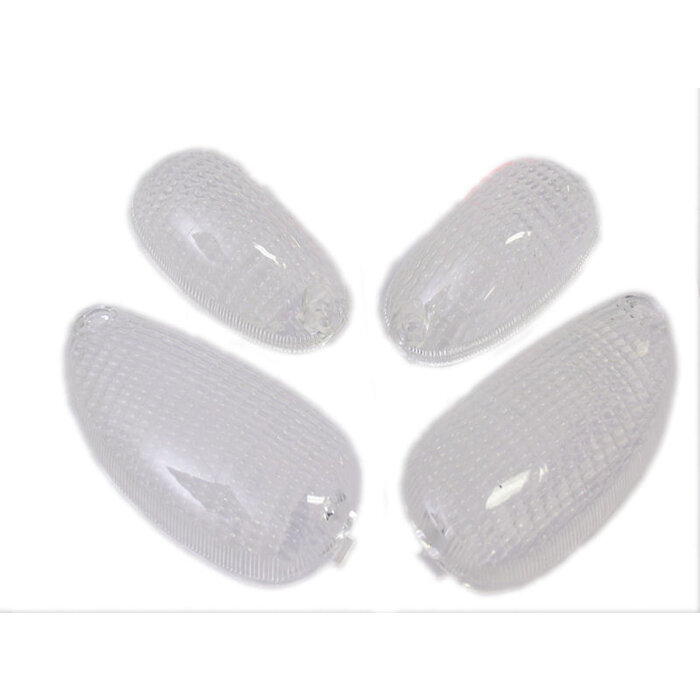 MERKLOOS Knipperlichtglazenset Piaggio Typhoon/NRG/NTT oud model - helder