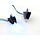 Lamp led set delta plak lamp blauw/ huis carbon