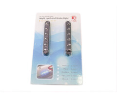 Edge Lamp led set plak rood/ 6 leds