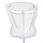 Edge Underseat - Peugeot  - Speedfight 2 - Wit glans