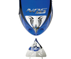 Voorfrontrooster Piaggio Nrg mc2/3 aluminium polish ventilator tribal design