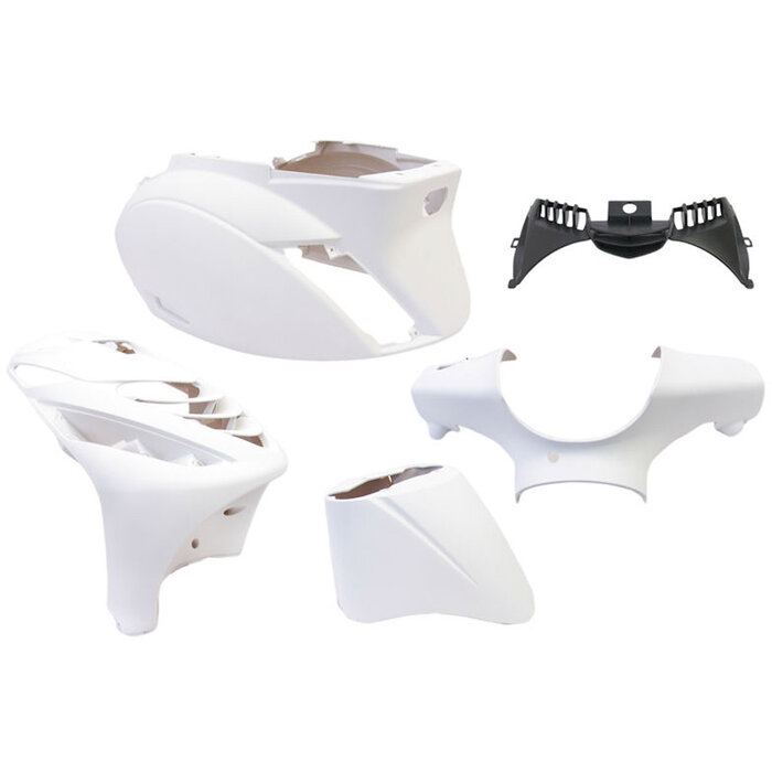 Edge Plaatset Piaggio zip SP model vanaf bj. 2000 5 delig mat wit