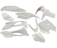 Edge Plaatset Yamaha Jog R/ MBK mach 9 delig wit metallic