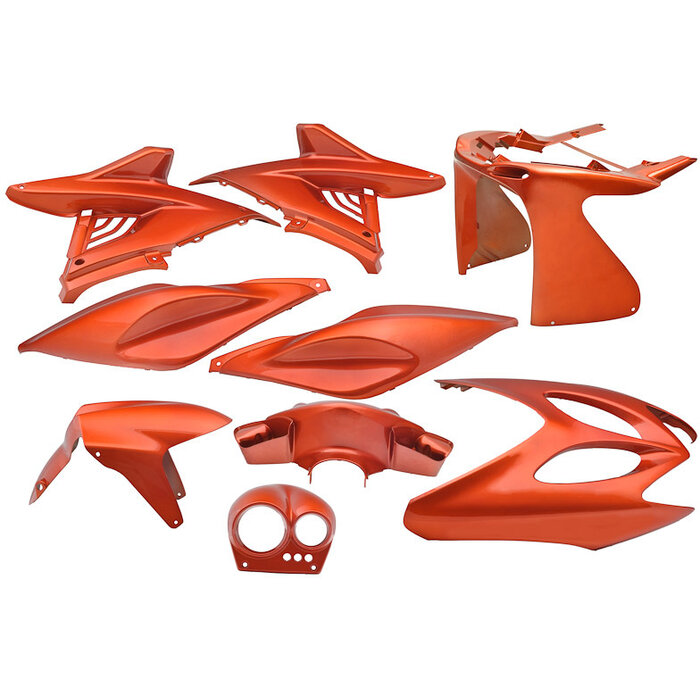 Edge Plaatset Yamaha Aerox tot bj. 2014 9 delig oranje metallic