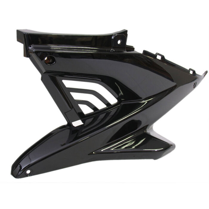 Edge Motorscherm Z kap links Yamaha aerox tot bj. 2014 zwart metallic