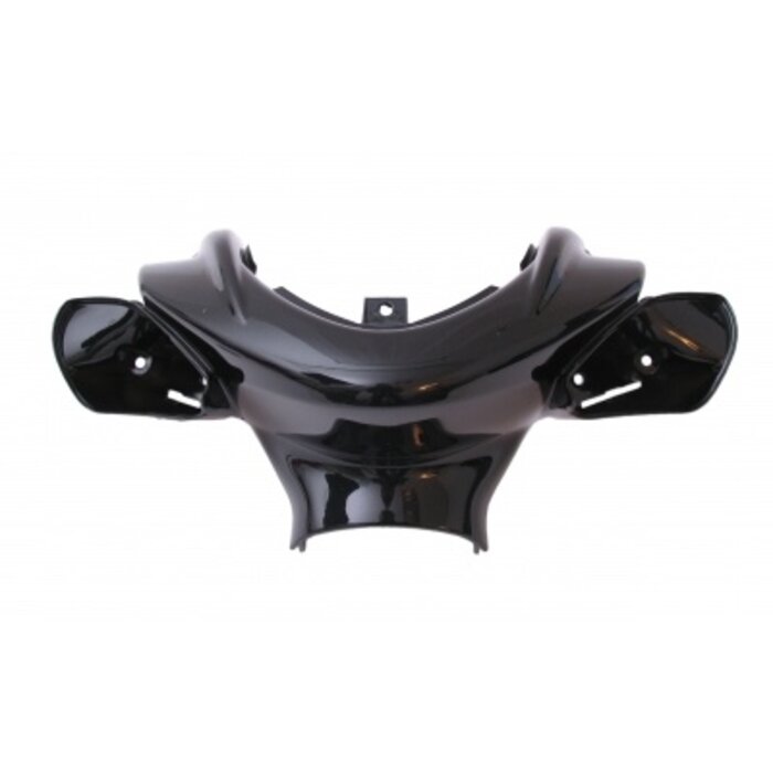 Edge Stuurkap Yamaha Aerox, MBK Nitro tot bj. 2014 zwart metallic