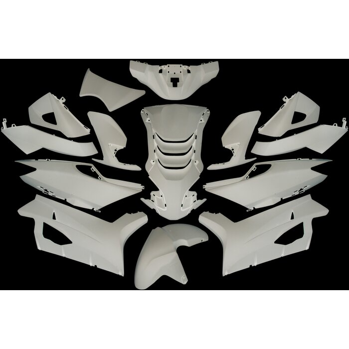 Edge Plaatset Peugeot Speedfight 4 14 delig wit glans