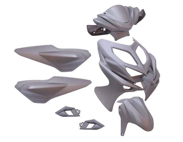 Edge Plaatset Yamaha aerox-R vanaf bj. 2014 9 delig mat grijs